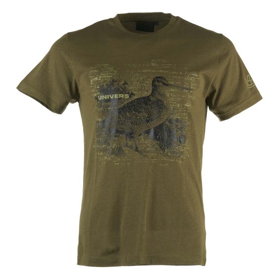 CAMISETA UNIVERS VERDE BECADA