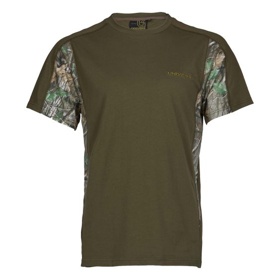 CAMISETA UNIVERS BICOLORE COLOR VERDE/CAMO