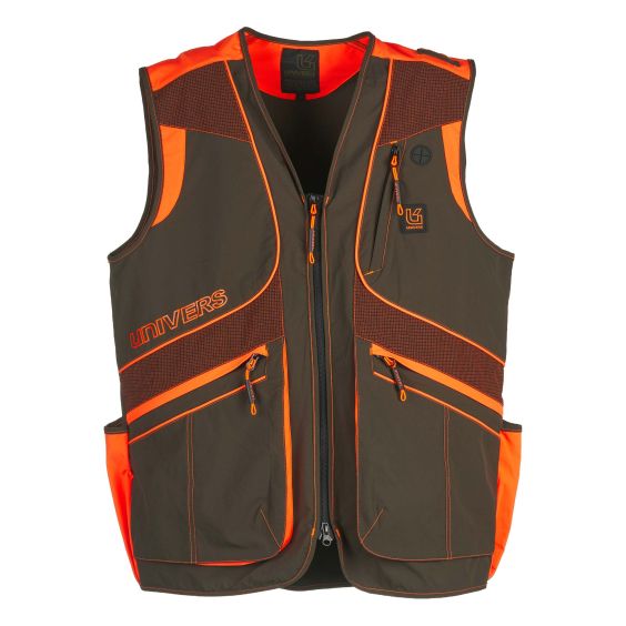 CHALECO UNIVERS ORTLES COLOR VERDE/NARANJA