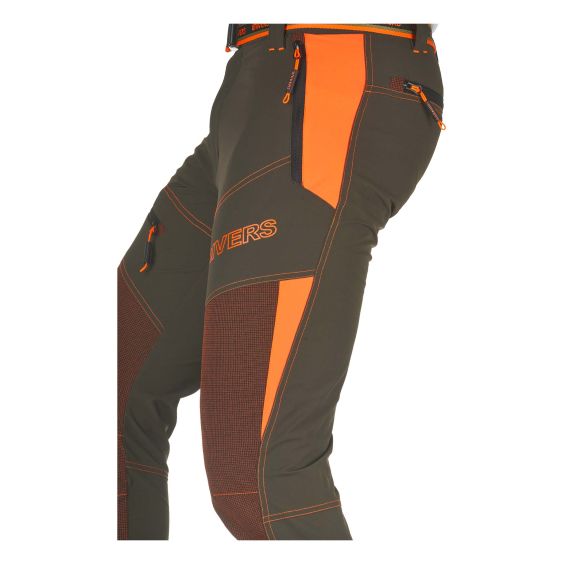 PANTALÓ UNIVERS ORTLES COLOR VERD/TARONJA