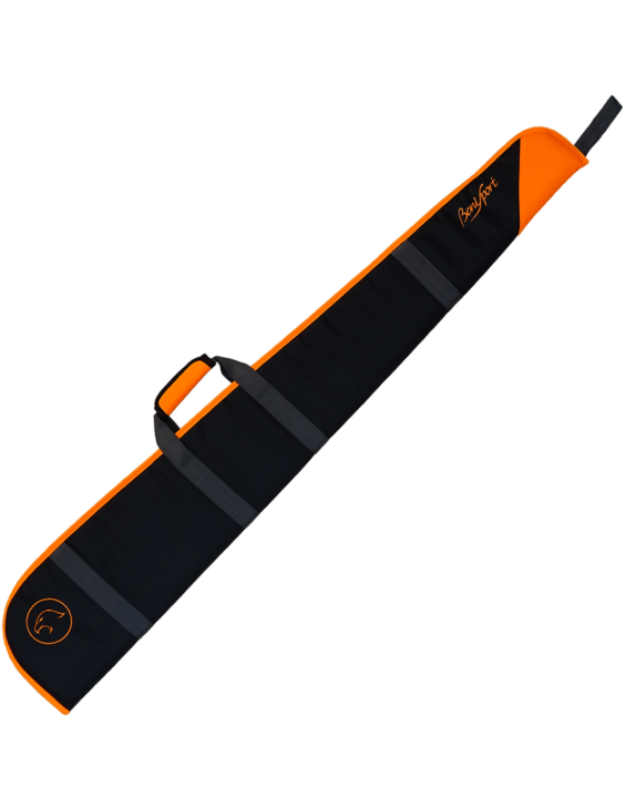 FUNDA BENISPORT NEGRA Y NARANJA