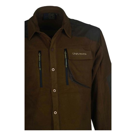 CAMISA UNIVERS CERVINO VERDE/MARRON
