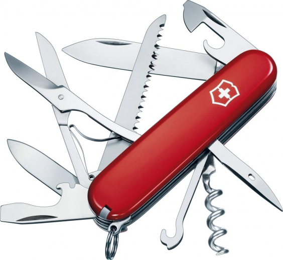 NAVAJA SUIZA VICTORINOX HUNTSMAN 15 FUNCIONES