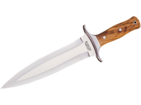 CUCHILLO JOKER REMATAR PUÑO OLIVO HOJA 12CM