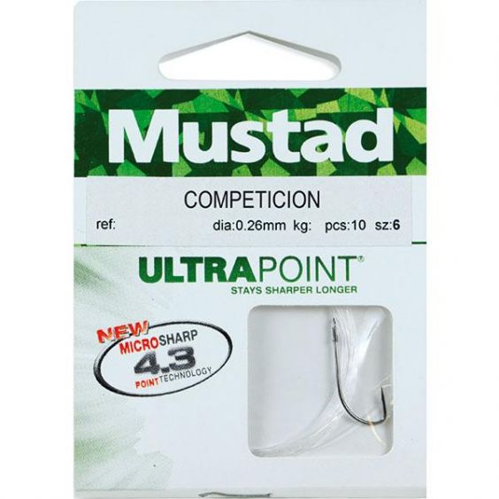 ANZUELO MUSTAD MONTADOS COMPETICIÓN 