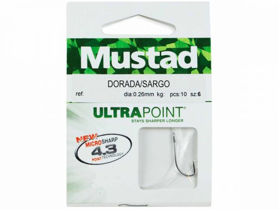 HAM MUSTAD DAURADA/SARGO 