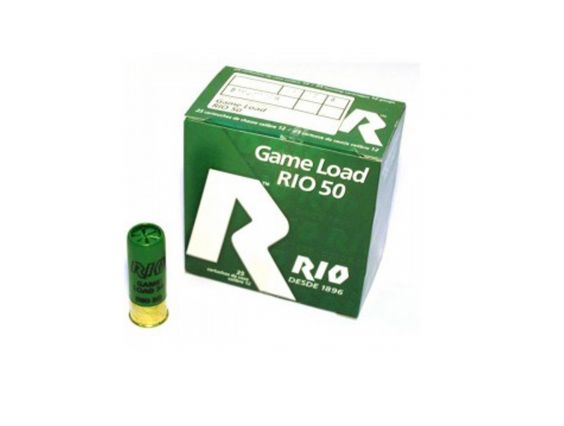 CARTUCHO RIO 50 GAME LOAD CAL. 12/70 34GRS