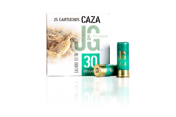 CARTUCHO J.G. T2 CAZA CAL. 12/70 30GRS