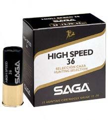 CARTUCHO SAGA HIGH SPEED CAL. 12/70 36GRS