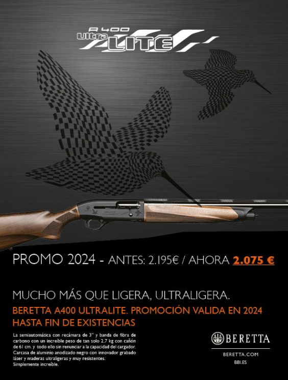 ESCOPETA SEMIAUTOMÁTICA BERETTA A400 ULTRALITE CAL. 12