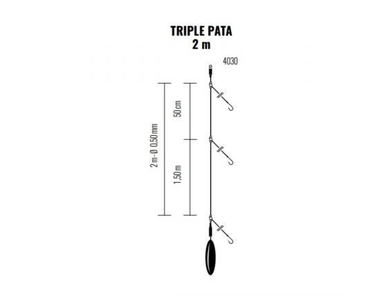 BFC BAIX DE LÍNIA SURFCASTING 2M