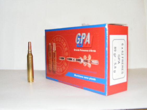 BALA SOLOGNE GPA CAL. 6X62 FRERES