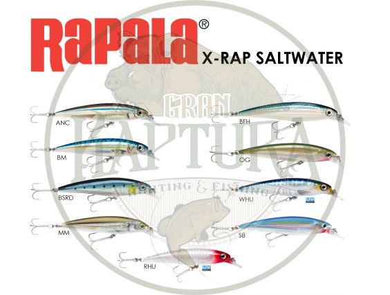 RAPALA X RAP SALTWATER 12