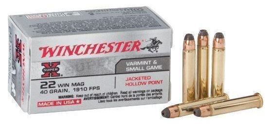 BALA WINCHESTER SUPER X CAL. 22 WIN. MAG.