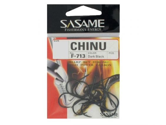 ANZUELO SASAME CHINU DARK BLACK 