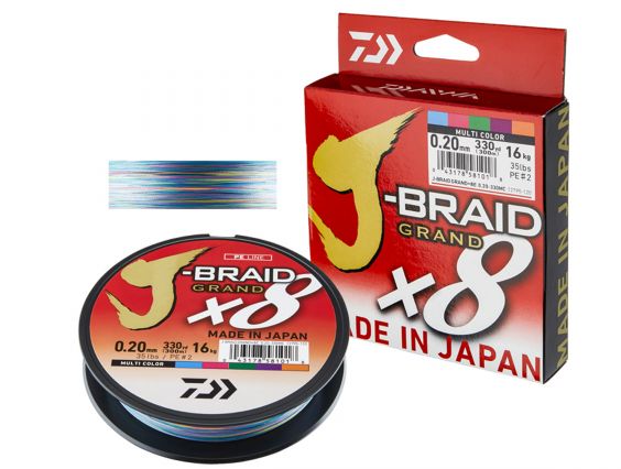 TRENAT DAIWA J BRAID GRAND X8 300MTS 