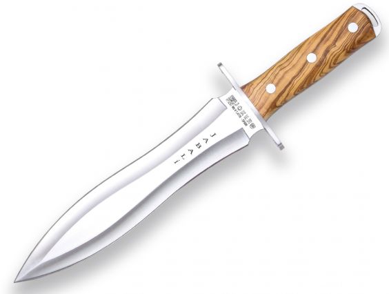 CUCHILLO REMATAR JABALI PUÑO OLIVO