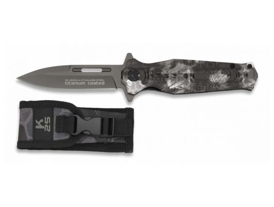 NAVALLA TÀCTICA ALBAINOX FOS PHYRON NEGRE CAMO 8.9CM