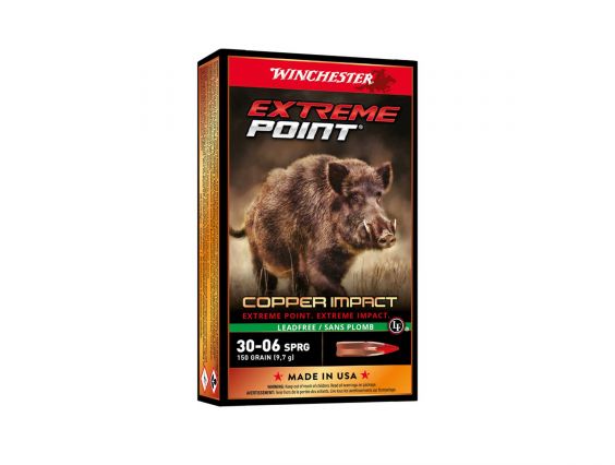 BALA WINCHESTER EXTREME POINT LEAD FREE CAL. 30-06 SPRG