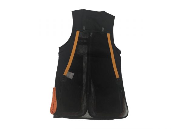 CHALECO BERETTA OLYMPIC VEST 3.0 COLOR NEGRO/NARANJA