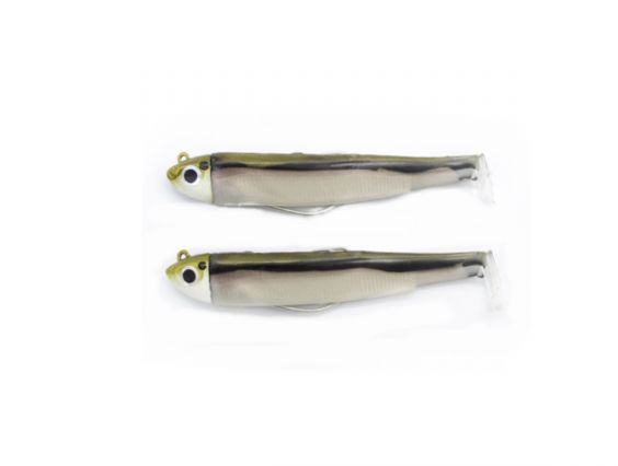 DOBLE COMBO BLACK MINNOW 90 SHORE