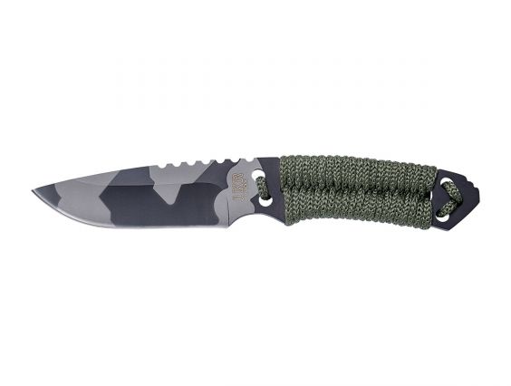 CUCHILLO TÁCTICO JOKER PUÑO TRENADO HOJA CAMUFLAJE 10CM