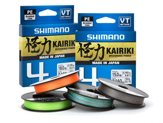 TRENAT SHIMANO KAIRIKI X4 300MTS MULTICOLOR