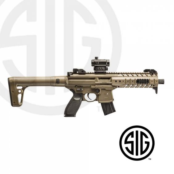 SUBFUSIL SIG SAUER MPX ASP FDE + PUNTO ROJO