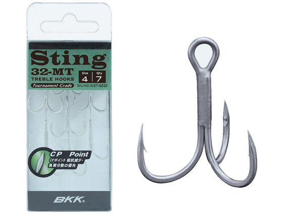 ANZUELO TRIPLE BKK STING-32 MT