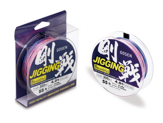 TRENZADO GOSEN JIGGING X8 300MTS