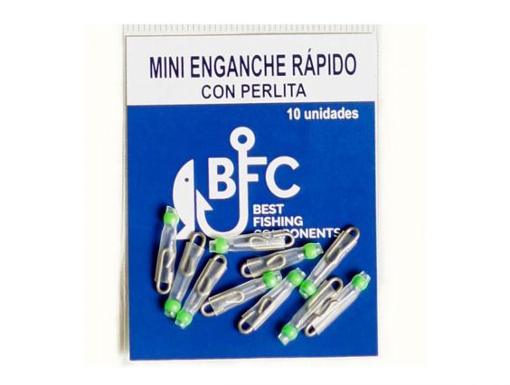 BFC MINI ENGANCHE RÁPIDO TRANSPARENTE CON PERLITA