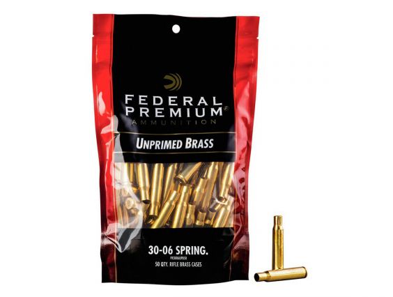 VAINA FEDERAL UNPRIMED BRASS