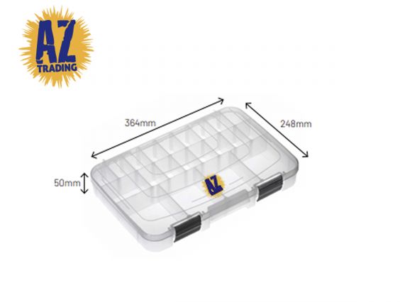 CAJA ESPECIAL PARA SEÑUELOS DE  POLIPROPILENO AZ TRADING