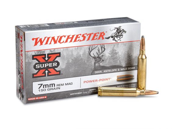 BALA WINCHESTER POWER POINT CAL. 7MM REM. MAG 