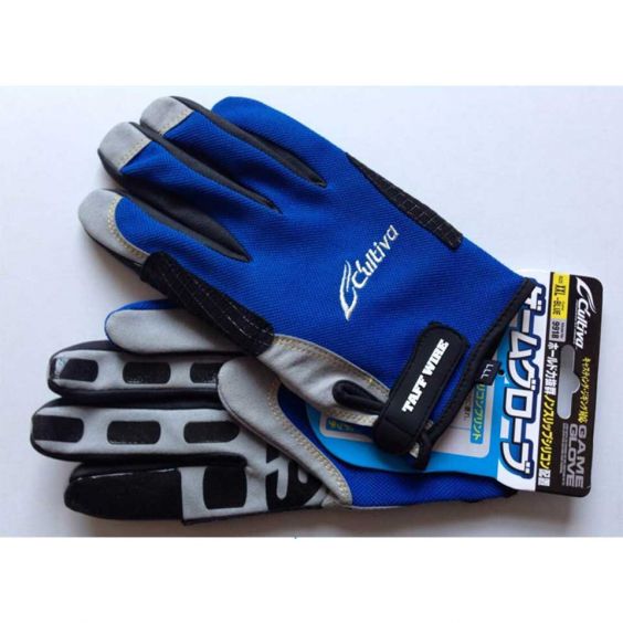 GUANTES CULTIVA 9918 CUERO SINTÉTICO COLOR BLUE  