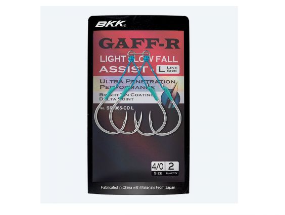 ASSIST HOOK BKK GAFF-R LIGHT SLOW FALL TALLA L