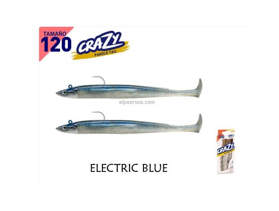 DOBLE COMBO CRAZY PADDLE TAIL 120 SHORE