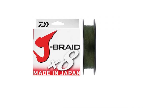 TRENAT DAIWA J-BRAID X8 500MTS COLOR VERD