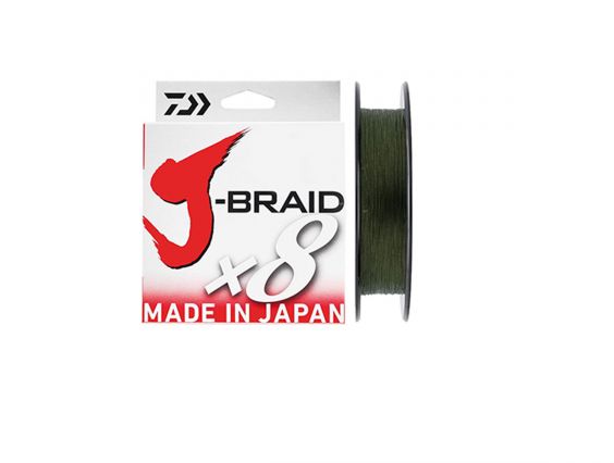 TRENZADO DAIWA J-BRAID X8 500MTS COLOR VERDE