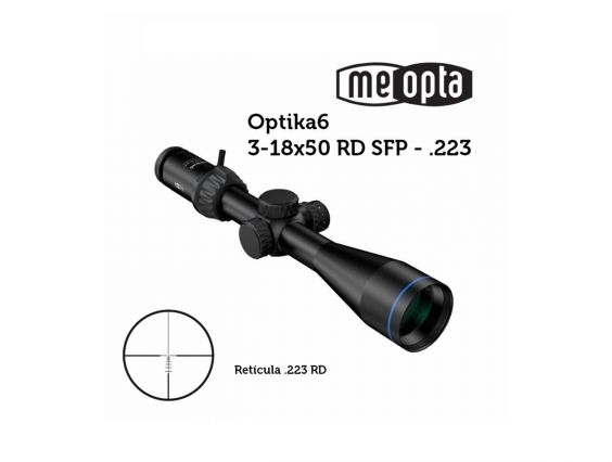 VISOR MEOPTA MEOPRO OPTIKA6 3-18X50SFP