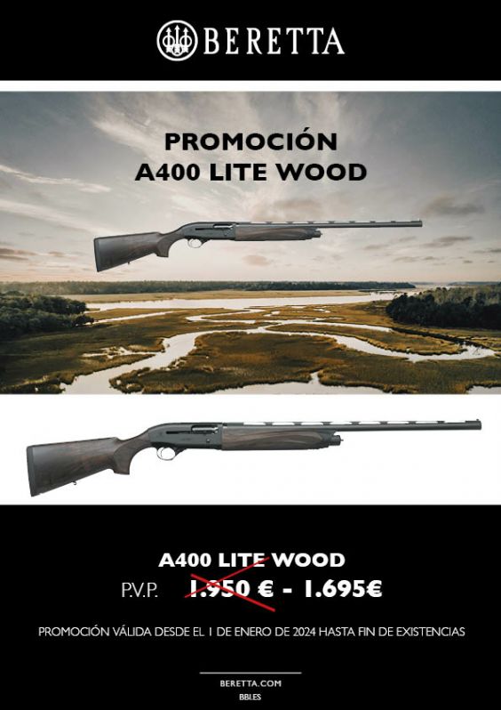 ESCOPETA SEMIAUTOMÀTICA BERETTA A400 WOOD CAL. 12