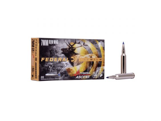 BALA FEDERAL PREMIUM TERMINAL ASCENT CAL. 7MM REM. MAG.