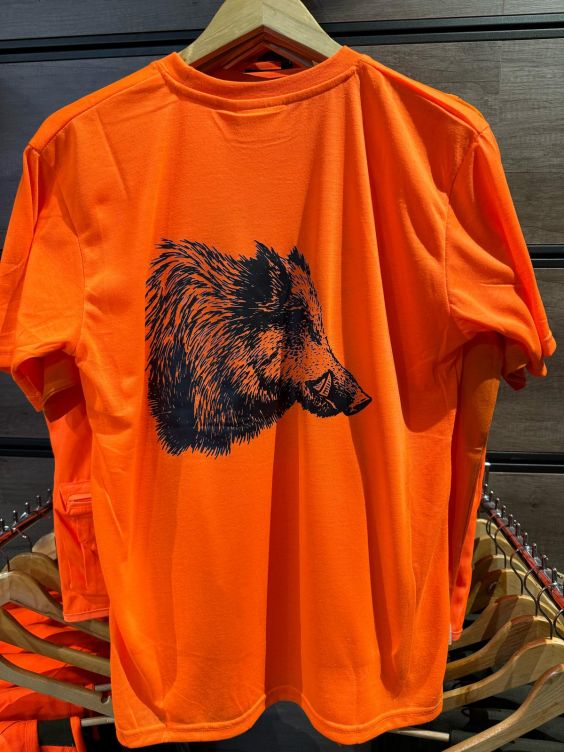CAMISETA MANGA CORTA NARANJA 