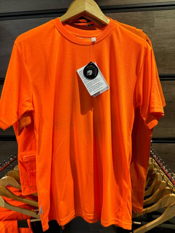 CAMISETA MANGA CORTA NARANJA 