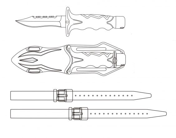GANIVET CRESSI PREDATOR